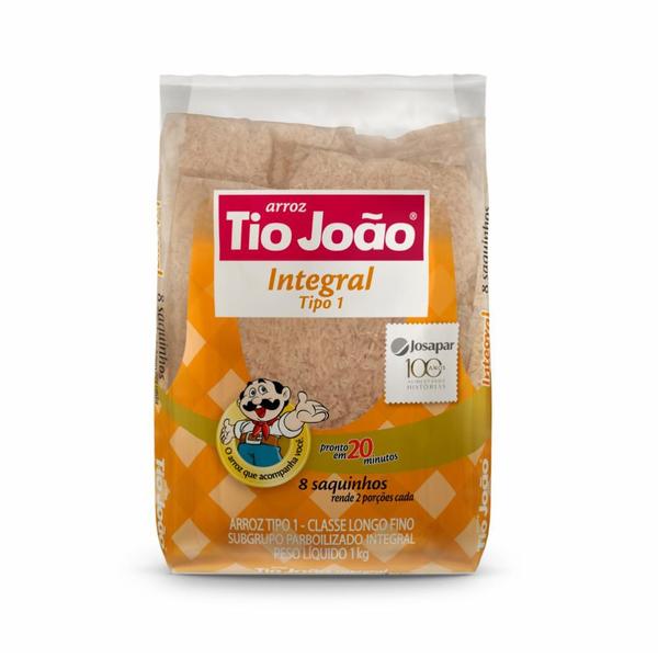 Imagem de Arroz Tio João Integral Boil in Bag 1kg