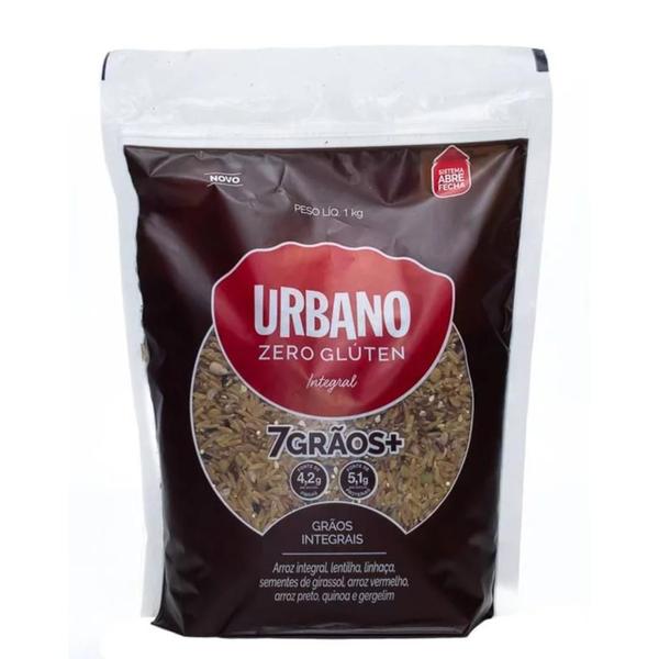 Arroz urbano 7 graos 1kg Imagem de Arroz urbano 7 graos 1kg
