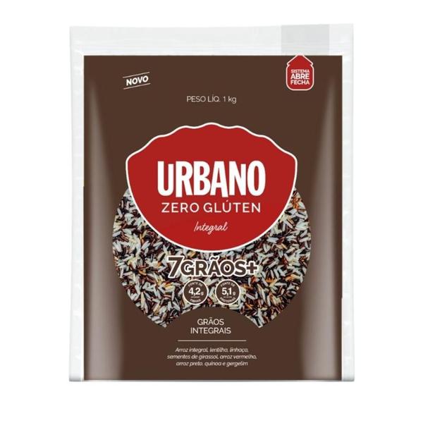 Arroz urbano 7 graos 1kg Imagem de Arroz urbano 7 graos 1kg