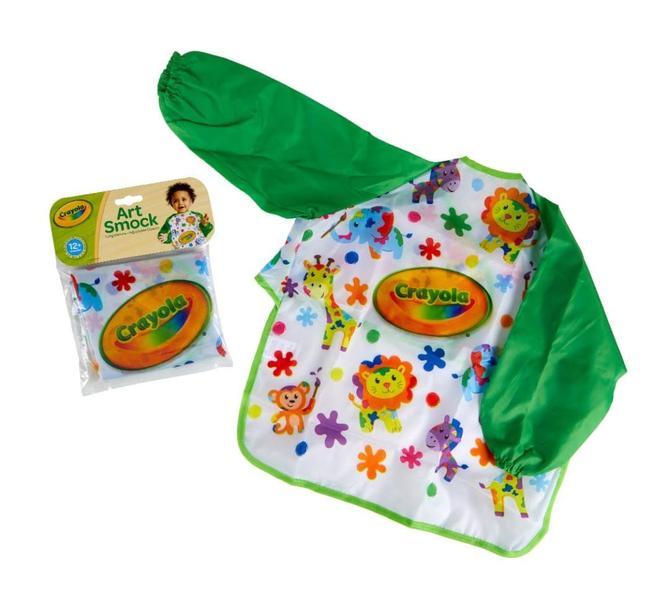 Imagem de Art Smock Crayola My First Waterproof Bib Toddler de 12 meses