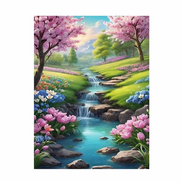 Imagem de Artesanato Pintura Diamante Diy 30x40 - PAISAGEM IV