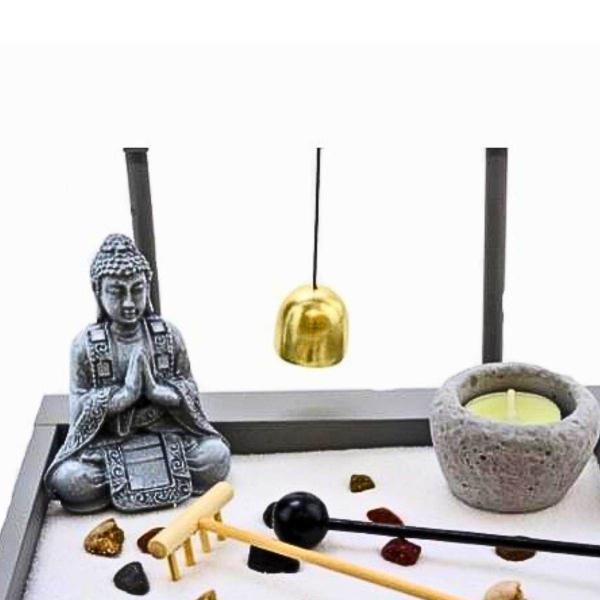 Imagem de Artigo de Decoração Jardim Japones Enfeite Zen Enfeite Buda Hindu Incensario Feng Shui JZ17897-2