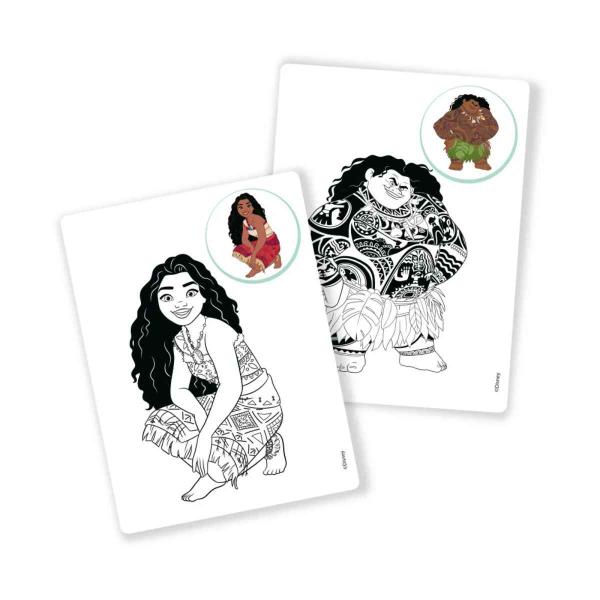 Imagem de Arts Kit Desenho Moana 2 Disney Original  Elka  Brinquedo Crianças +6 Anos