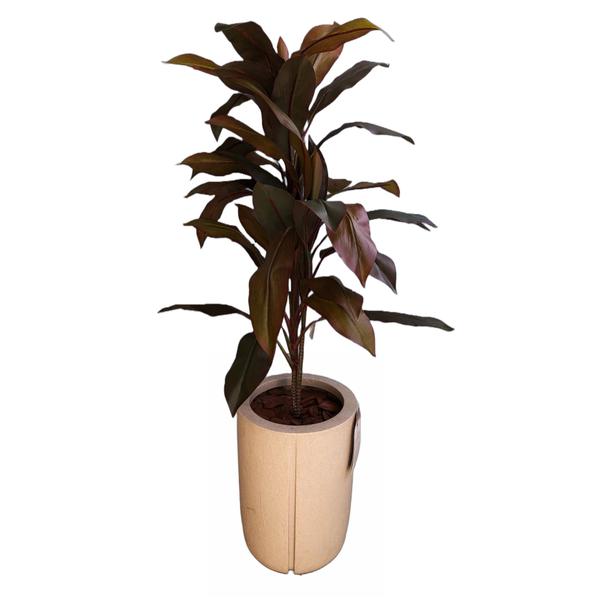 Árvore Artificial Cordyline Toque Real com Vaso Karajá Alto - FORMOSINHA Imagem de Árvore Artificial Cordyline Toque Real com Vaso Karajá Alto