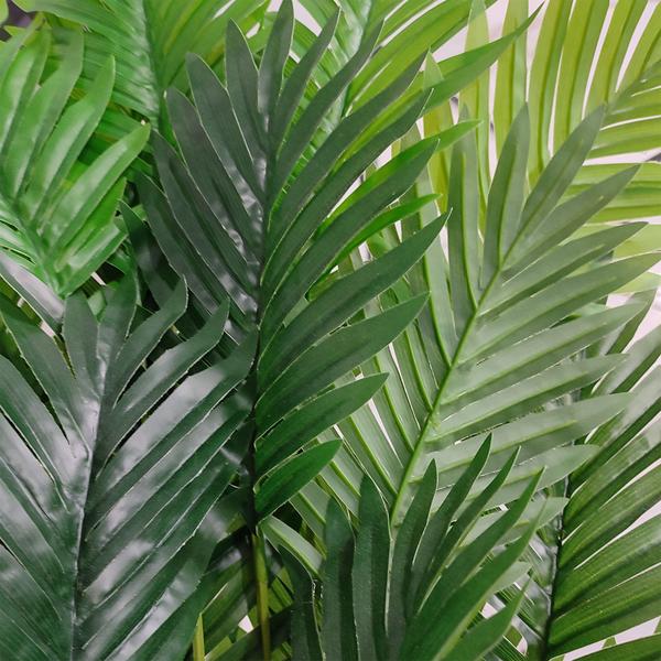 Imagem de Arvore Coqueiro Anão Grande Planta Artificial com Vaso Decorativo