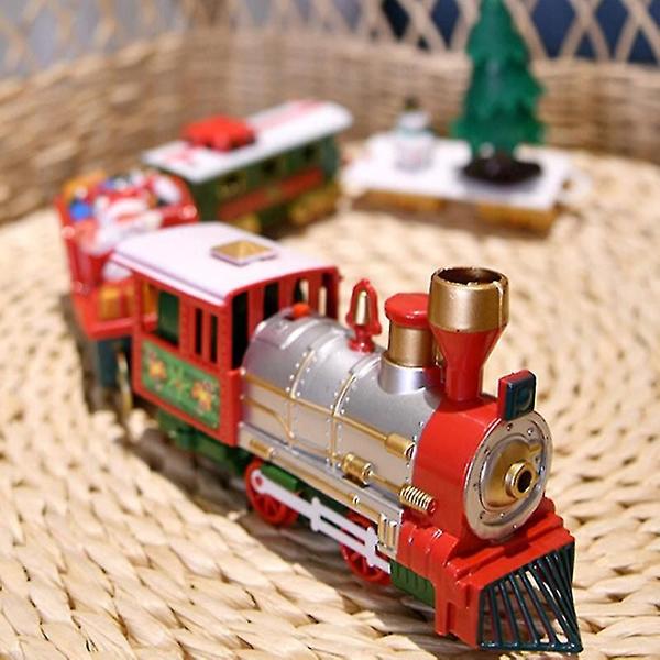 Imagem de Árvore de Natal Trem Set Polar Toy Toddler Apito Elétrico 