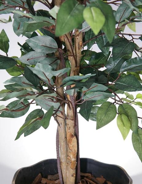 Imagem de Arvore Planta Artificial Folhagem Ficus Golden Luxo 130 cm