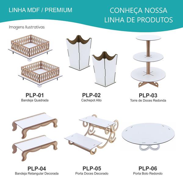 Árvore Porta Doces Cupcake Linha Premium - Mdf Branco - Modernarte Imagem de Árvore Porta Doces Cupcake Linha Premium - Mdf Branco