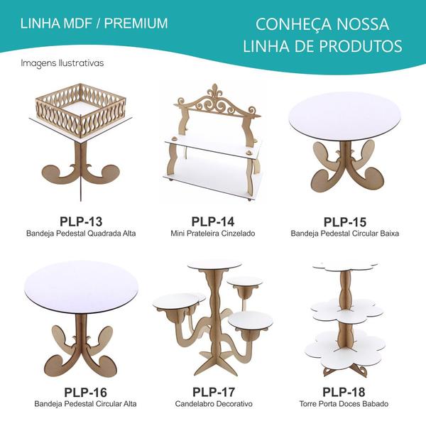 Árvore Porta Doces Cupcake Linha Premium - Mdf Branco - Modernarte Imagem de Árvore Porta Doces Cupcake Linha Premium - Mdf Branco