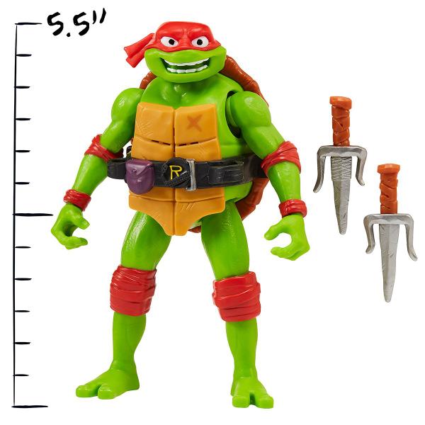 Imagem de As Tartarugas Ninja - Boneco Deluxe Raphael de 14cm