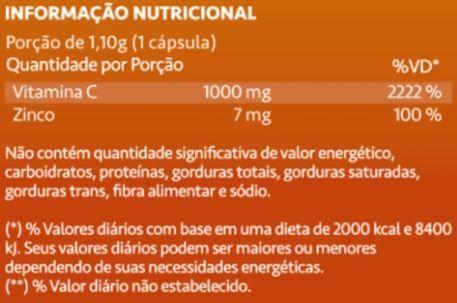 Imagem de Ascorvit-C 1000mg (60 caps) - Padrão: Único