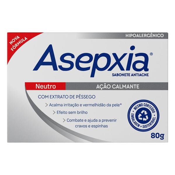 Imagem de Asepxia Sabonete Neutro 80g