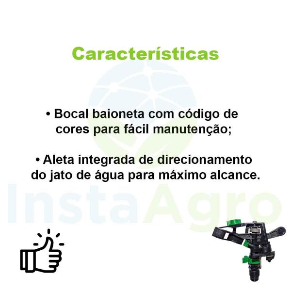 Aspersor 427B Bocal 32mm Verde NaanDanJain - 100 Unidades Imagem de Aspersor 427B Bocal 32mm Verde NaanDanJain - 100 Unidades