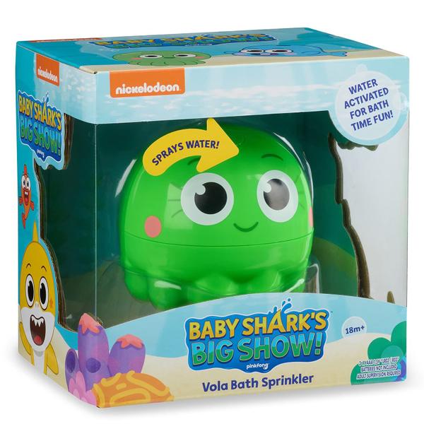 Imagem de Aspersor de banho e brinquedo aquático WowWee Baby Shark's Big Show! Vola