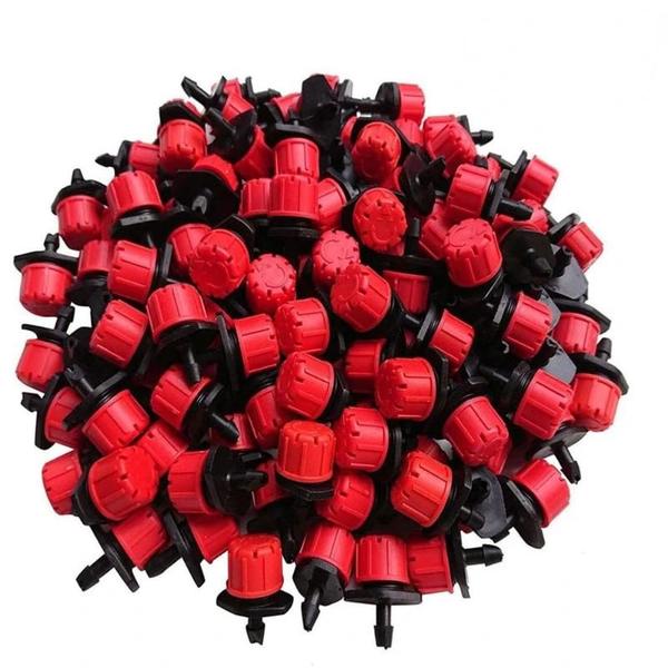 Aspersor de Irrigação por Gotejamento Ajustável - 8 Furos - Pacote com 50 ou 100 Peças Imagem de Aspersor de Irrigação por Gotejamento Ajustável - 8 Furos - Pacote com 50 ou 100 Peças