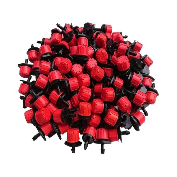 Aspersor de Irrigação por Gotejamento Ajustável - 8 Furos - Pacote com 50 ou 100 Peças Imagem de Aspersor de Irrigação por Gotejamento Ajustável - 8 Furos - Pacote com 50 ou 100 Peças