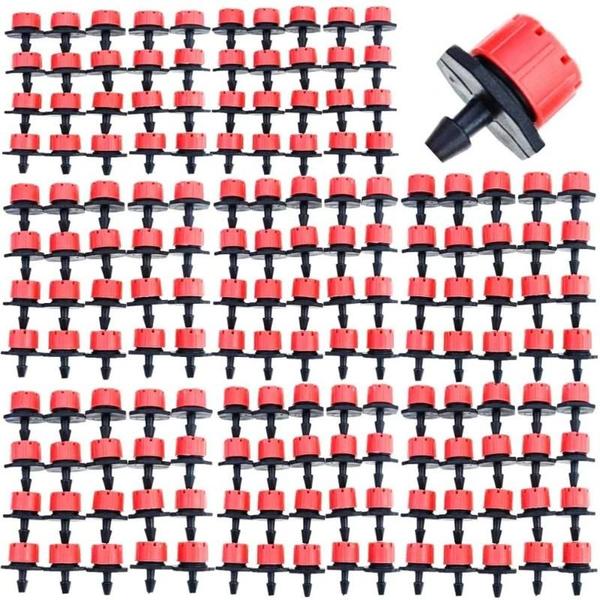 Aspersor de Irrigação por Gotejamento Ajustável - 8 Furos - Pacote com 50 ou 100 Peças Imagem de Aspersor de Irrigação por Gotejamento Ajustável - 8 Furos - Pacote com 50 ou 100 Peças