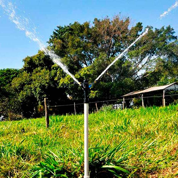 Imagem de Aspersor Impacto Bege Agrojet 5mm Para Irrigação - 24 Unidades