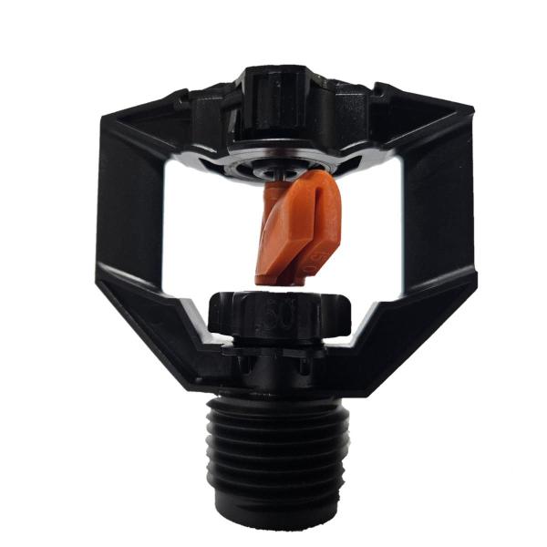 Imagem de Aspersor LFX600 Bocal Preto Defletor Laranja  Rain Bird - 5 Unid