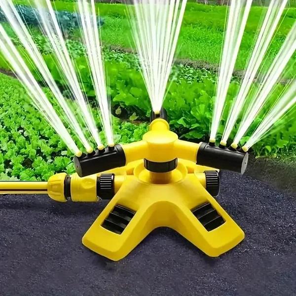 Imagem de Aspersor Rotativo Automático 360° para Irrigação de Jardim e Horta