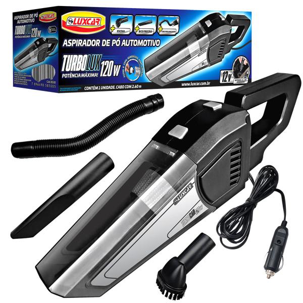 Aspirador Automotivo De Pó Potente Turbo Limpeza Sujeira Tomada Veicular 120w 12v Carro Ca... Aspirador Automotivo De Pó Potente Turbo Limpeza Sujeira Tomada Veicular 120w 12v Carro Ca...