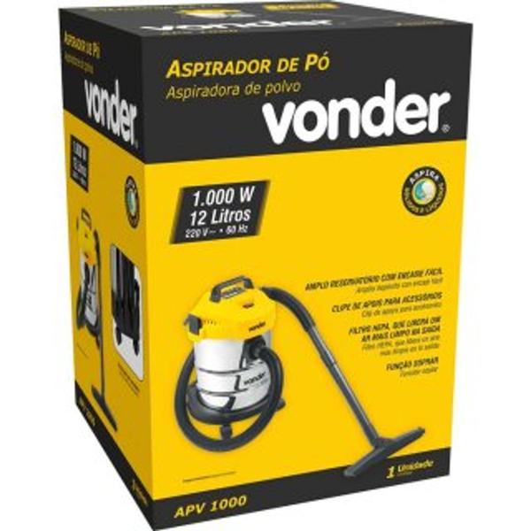 Imagem de Aspirador de Pó 12l Profissional APV1000 Vonder 1000W 220V