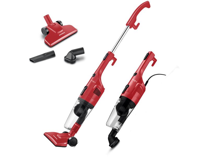 Aspirador de Pó 2 em 1 Mondial 1100W Turbo Cycle AP-36 Vermelho e Preto Aspirador de Pó 2 em 1 Mondial 1100W Turbo Cycle AP-36 Vermelho e Preto