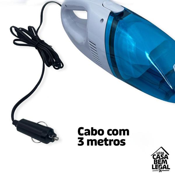 Imagem de Aspirador De Pó Automotivo para Carro 12V 35W