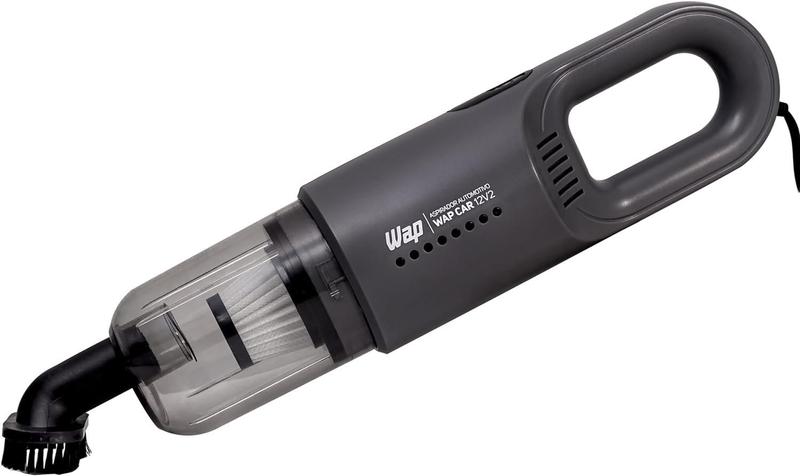 Imagem de Aspirador De Pó Automotivo Portátil 180W 12VDC Com Bico Escova Bico Canto Plug 12V E Recipiente Removível 420ml WAP