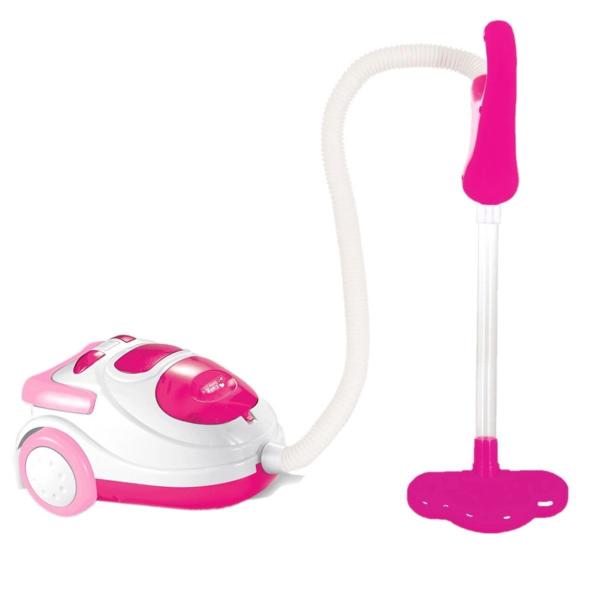 Imagem de Aspirador De Pó Brinquedo Mágico Infantil Rosa Dm Toys 6673