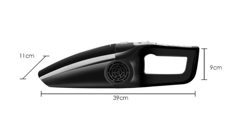 Imagem de Aspirador de pó de carro 120W 3600mbar de alta sucção portát