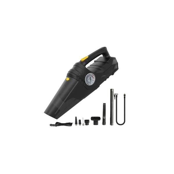 Imagem de Aspirador de pó de carro 12V 100W LED Inflator Compressor 4 em 1