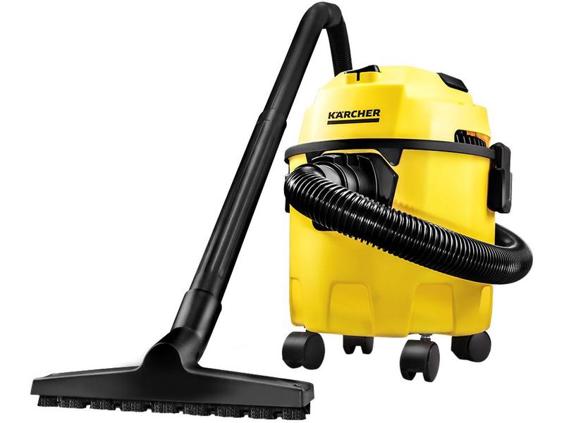 Aspirador de Pó e Água 3 em 1 Kärcher 1500W WDL 1 Amarelo Aspirador de Pó e Água 3 em 1 Kärcher 1500W WDL 1 Amarelo