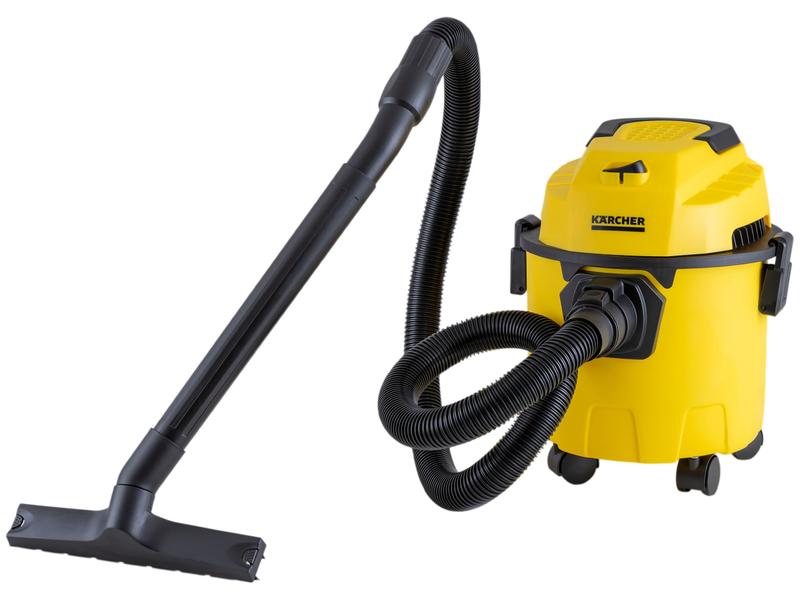 Aspirador de Pó e Água 3 em 1 Kärcher 1500W WDL 1 Amarelo Aspirador de Pó e Água 3 em 1 Kärcher 1500W WDL 1 Amarelo