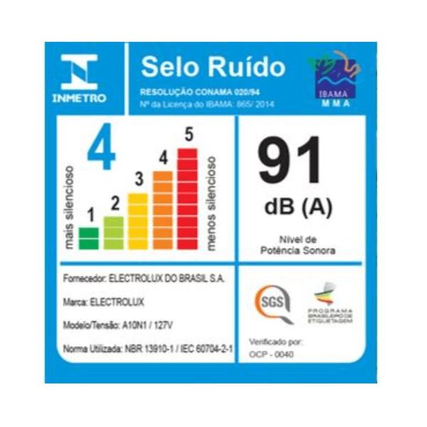 Imagem de Aspirador de Pó e Água Electrolux 11 Litros Cinza A10N1  127 Volts