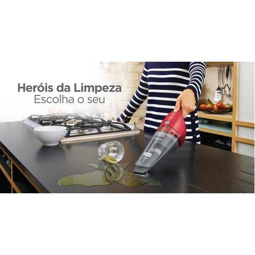 Imagem de Aspirador de Pó e Água Portátil Black+Decker Sem Fio - APB3600 Bateria Lithium Bivolt