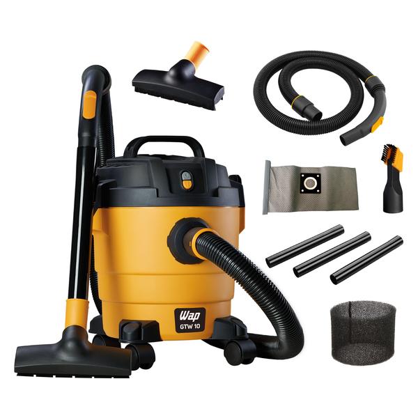 Aspirador de pó e Água Wap GTW 10 10L amarelo e preto 220V Aspirador de pó e Água Wap GTW 10 10L amarelo e preto 220V