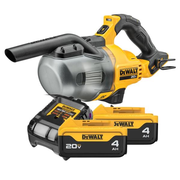 Imagem de Aspirador De Po Portatil 2 Baterias 20v 4ah Dcv501hb Dewalt