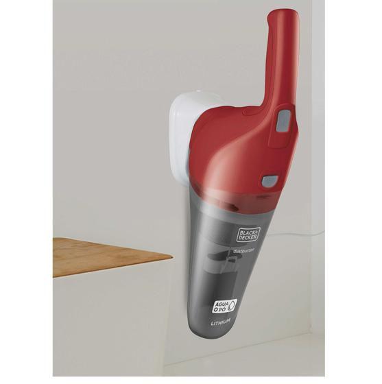 Imagem de Aspirador de Po Portatil a Bateria 3,6V Sem Fio APB3600 370ml Vermelho Black Decker