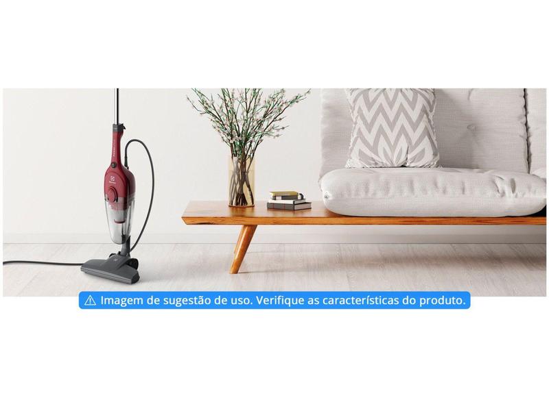 Imagem de Aspirador de Pó Portátil e Vertical Electrolux 1000W Power Speed STK13 Vermelho