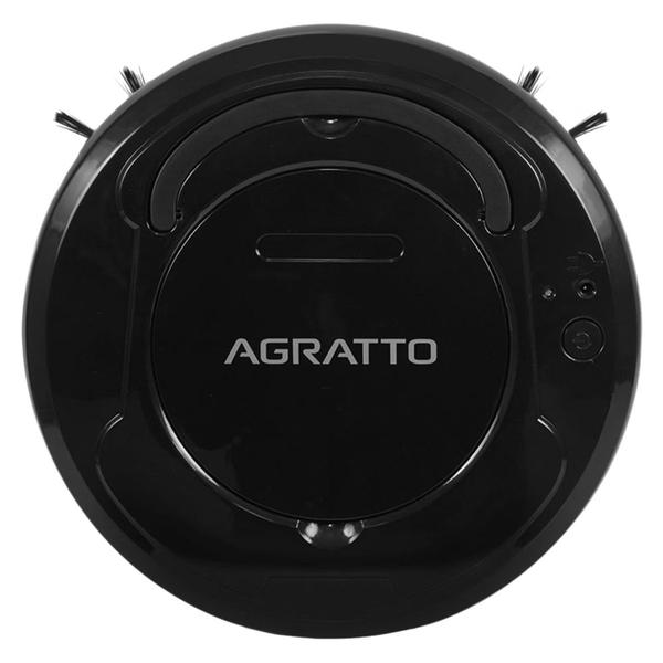 Imagem de Aspirador de Pó Robo PRATICCI AAR01I04 Preto com Carregamento USB 3 Watts 3.7 Volts - 13927 - AGRATTO