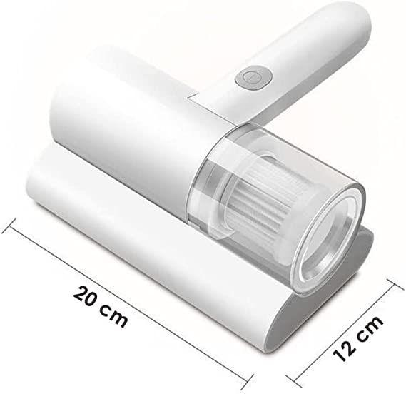 Imagem de Aspirador de Pó Sem Fio Removedor de  Ácaros Desinfecção Fungos e Bactérias Escova Para Cama Luz Fria Recarregável