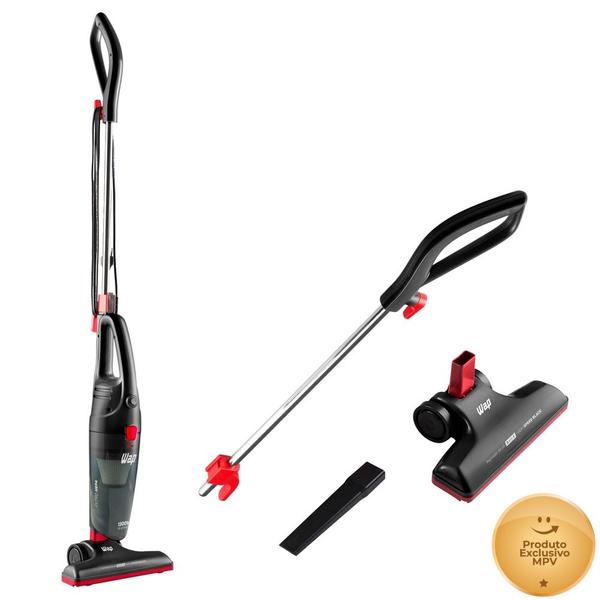 Aspirador de Pó Vertical e de Mão HIGH SPEED BLACK 2 em 1, 1,2L 1300W WAP - WAP Aspirador de Pó Vertical e de Mão HIGH SPEED BLACK 2 em 1, 1,2L 1300W WAP - WAP