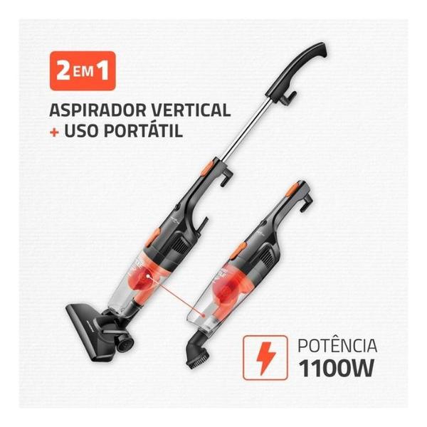 Imagem de Aspirador de Pó Vertical Mondial Turbo Cycle 1100W AP-35