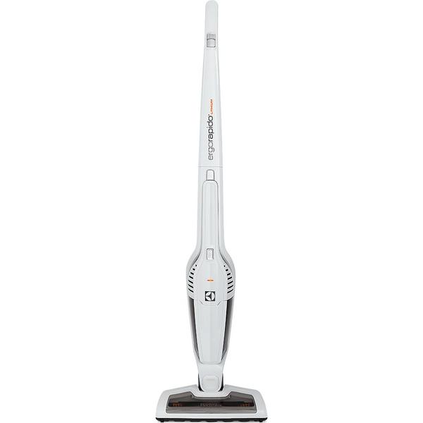 Aspirador de Pó Vertical Sem Fio Electrolux Ergorapido 2 em 1 Cyclone até 21 min Branco (E...