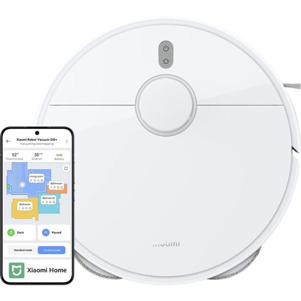 Imagem de Aspirador Inteligente Xiaomi Robot Vacuum S10+ B105 - Branco