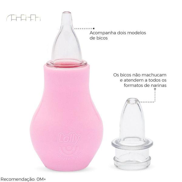 Imagem de Aspirador Nasal 2 Em 1 Lolly Rosa