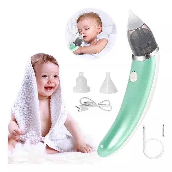 Imagem de Aspirador Nasal Bebês Infantil Automático Sugador De Catarro