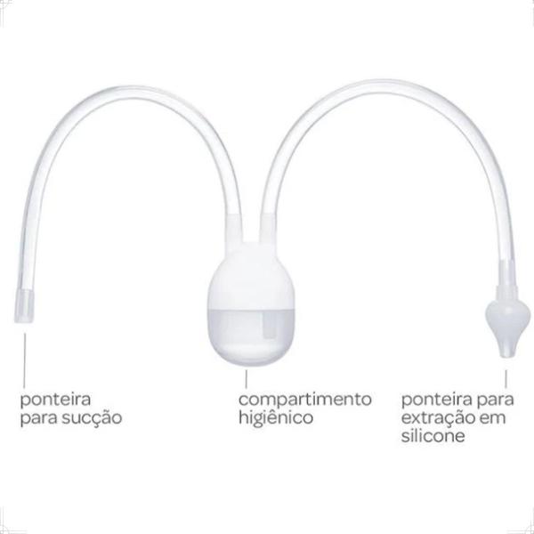 Aspirador Nasal de Succão com Estojo Buba BPA Free Imagem de Aspirador Nasal de Succão com Estojo Buba BPA Free