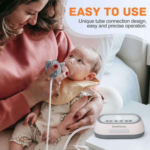 Imagem de Aspirador nasal DeeWaves Electric Baby Nose Sucker com 6 níveis